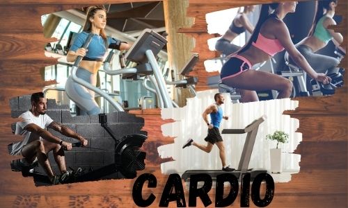 Maquinas maquinaria y aparatos de gimnasio para cardio ejercicio cardiovascular quemar grasas y calorias y bajar de peso y