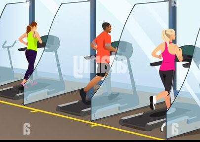 cinta de correr con realidad virtual