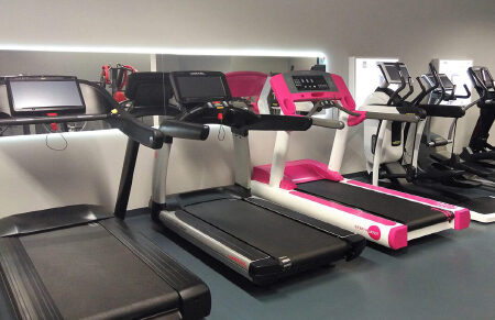 cinta de correr plegable compacta caracter