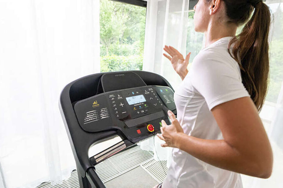 cinta de correr plegable domyos t540c