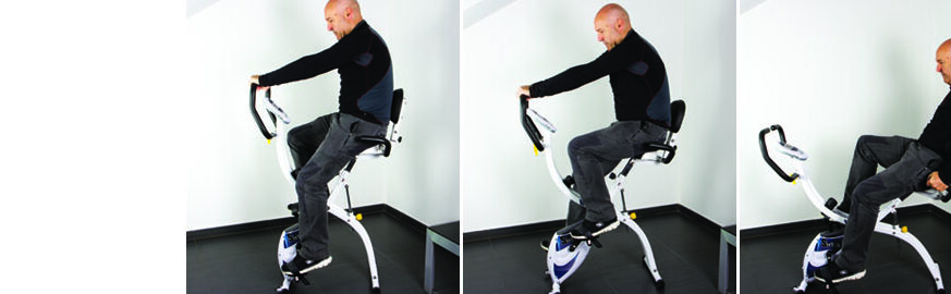 bicicletas estaticas plegables tecnovita x