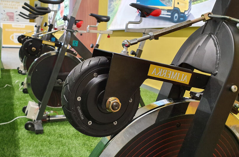 bicicletas estaticas que producen electricidad