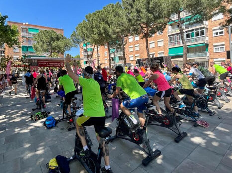 fer bicicletas estaticas amb el